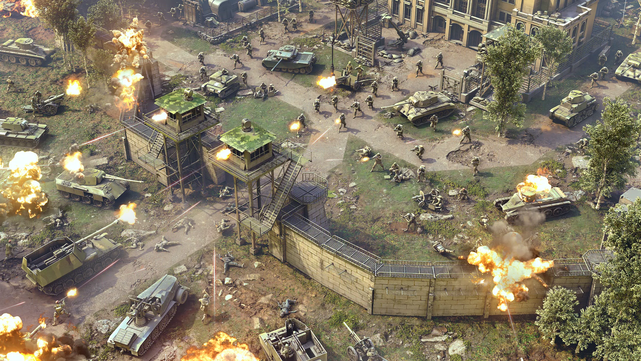 Heroes of Wars: WW2 Battles (2 螢幕截圖 0