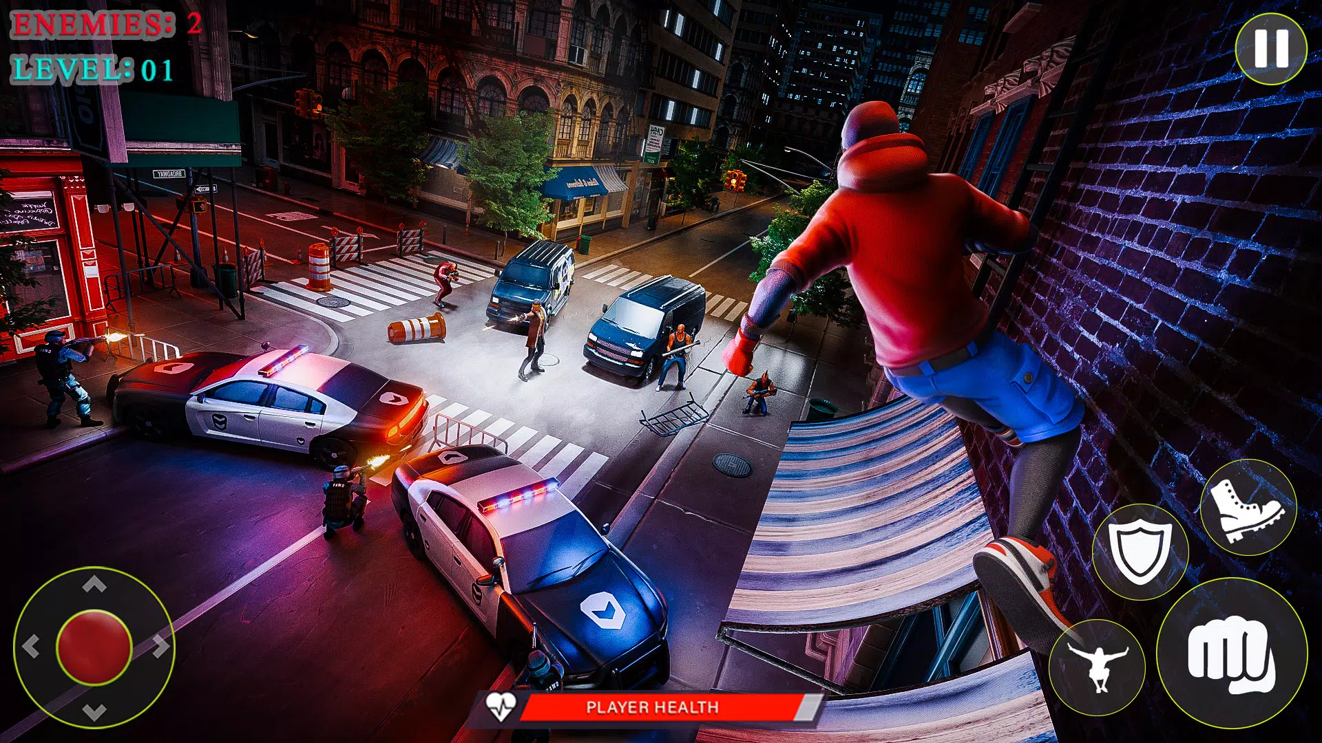 Spider Fighter Hero Man 3d 螢幕截圖 2