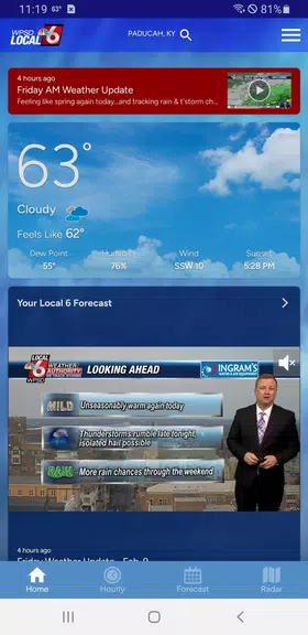 WPSD Radar Capture d'écran 0