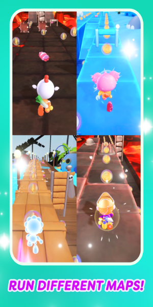 Bubble Rangers: Endless Runner
</p>एक आनंददायक समय भरने वाला<h3>
</h3>बबल रेंजर्स एक आकर्षक अंतहीन धावक है, खेलने में सरल लेकिन आकर्षक है। दैनिक और मौसमी खोज अनुभव को ताज़ा रखती हैं, खिलाड़ियों को आभासी मुद्रा से पुरस्कृत करती हैं।<p>
</p>मुख्य गेम विशेषताएं:<h3>
</h3>
<ol>
<li><p>गतिशील वातावरण:<strong> लगातार विकसित हो रहे काल्पनिक क्षेत्र के परिदृश्यों का अन्वेषण करें - ऊंची चोटियों से लेकर विशाल समुद्र और छिपी हुई गुफाओं तक। प्रत्येक सेटिंग अद्वितीय बाधाएँ प्रस्तुत करती है।</strong>
</p>
</li>
<li><p>विविध रेंजर्स:<strong> बबल रेंजर्स की एक विस्तृत श्रृंखला एकत्र करें, प्रत्येक अद्वितीय रूप और व्यक्तित्व के साथ। विशेष क्षमताओं वाले दुर्लभ रेंजरों की खोज करें।</strong>
</p>
</li>
<li><p>आकर्षक मिशन:<strong> बुलबुले इकट्ठा करने से लेकर उच्च अंक प्राप्त करने तक, चुनौतीपूर्ण खोजों और उद्देश्यों से निपटें। अपने कौशल का परीक्षण करें और पुरस्कार अर्जित करें।</strong></li>
<li>
<p><strong>फ्लुइड गेमप्ले:</strong> अपने स्कोर को अधिकतम करने के लिए सहज ज्ञान युक्त Touch Controls (दौड़ना, कूदना, स्लाइड करना, डैश) और रणनीतिक पावर-अप का उपयोग करें।</p>
</li>
<li>
<p><strong>प्रतिस्पर्धी लीडरबोर्ड:</strong> लीडरबोर्ड पर चढ़ने के लिए दोस्तों और वैश्विक खिलाड़ियों के खिलाफ प्रतिस्पर्धा करें। नियमित अपडेट नई चुनौतियाँ जोड़ते हैं।</p>
</li>
</ol>
<p><img src=