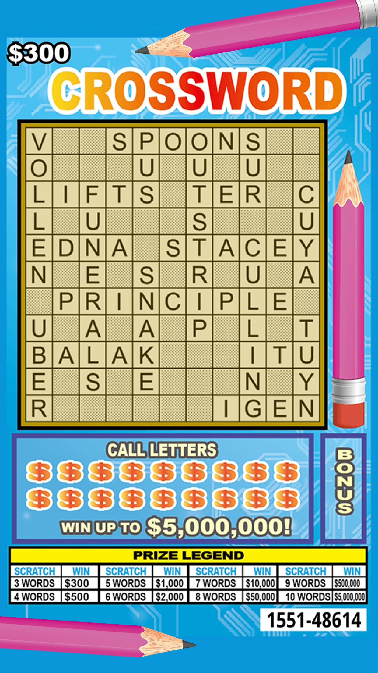 Scratch Off Lottery Scratchers Capture d'écran 0