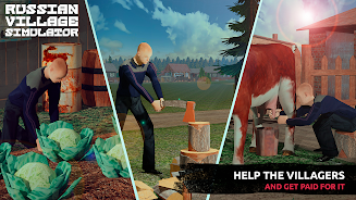 Russian Village Simulator 3D 螢幕截圖 0