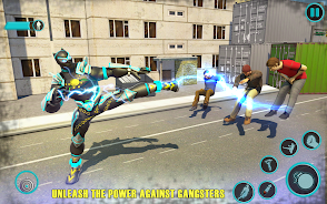 Flying Panther Robot Hero Game 螢幕截圖 1