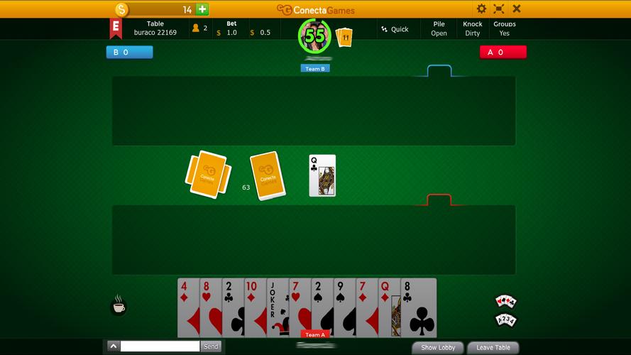 Buraco - Canasta স্ক্রিনশট 1