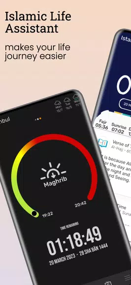 Schermata Azan Time Pro - Quran & Qiblah 0