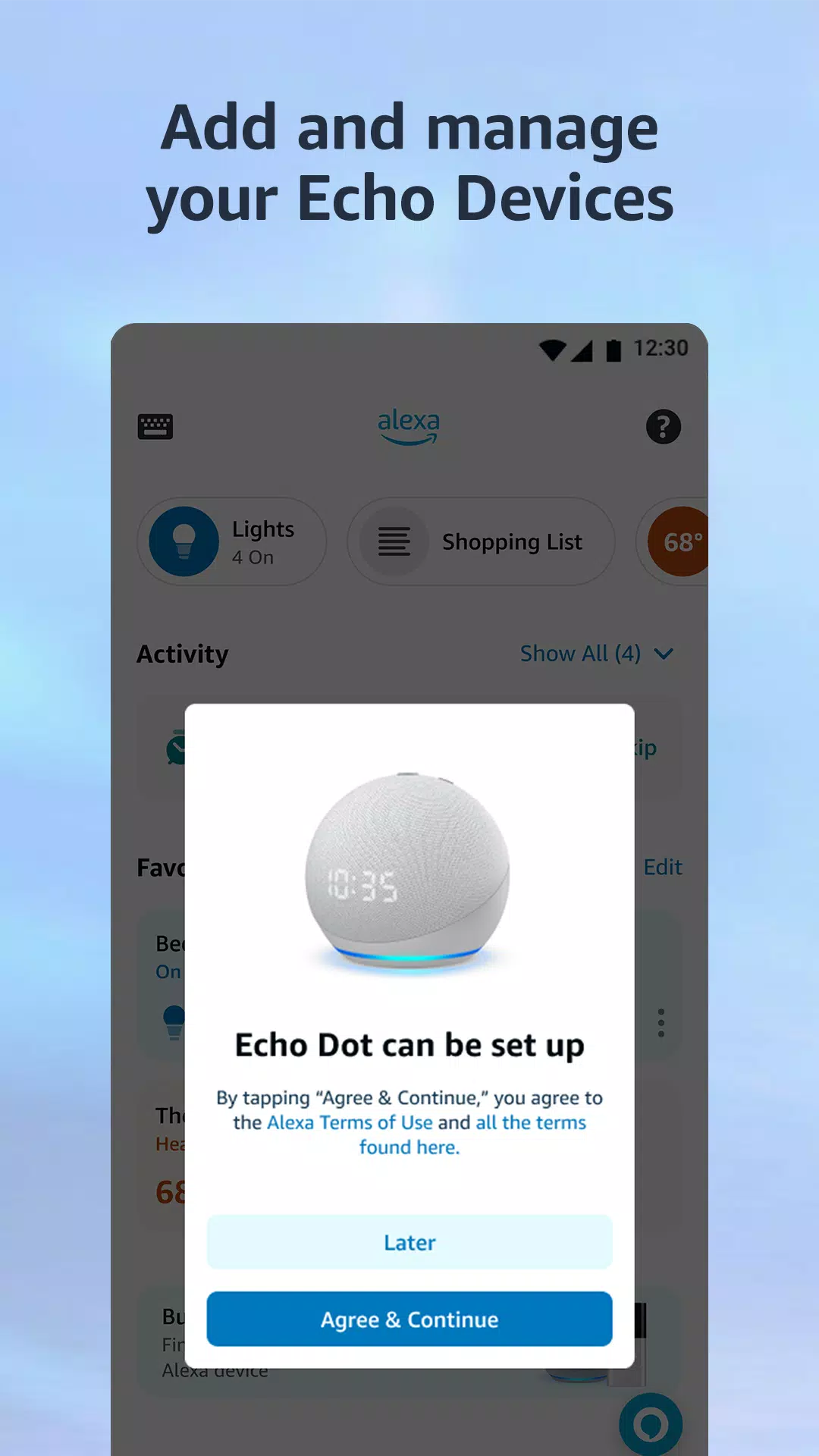 Amazon Alexa ภาพหน้าจอ 1