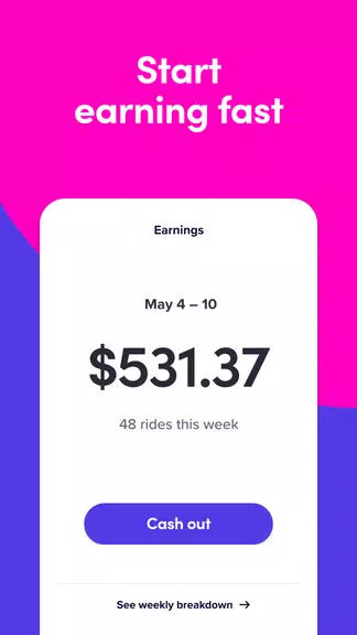 Lyft Driver 螢幕截圖 0