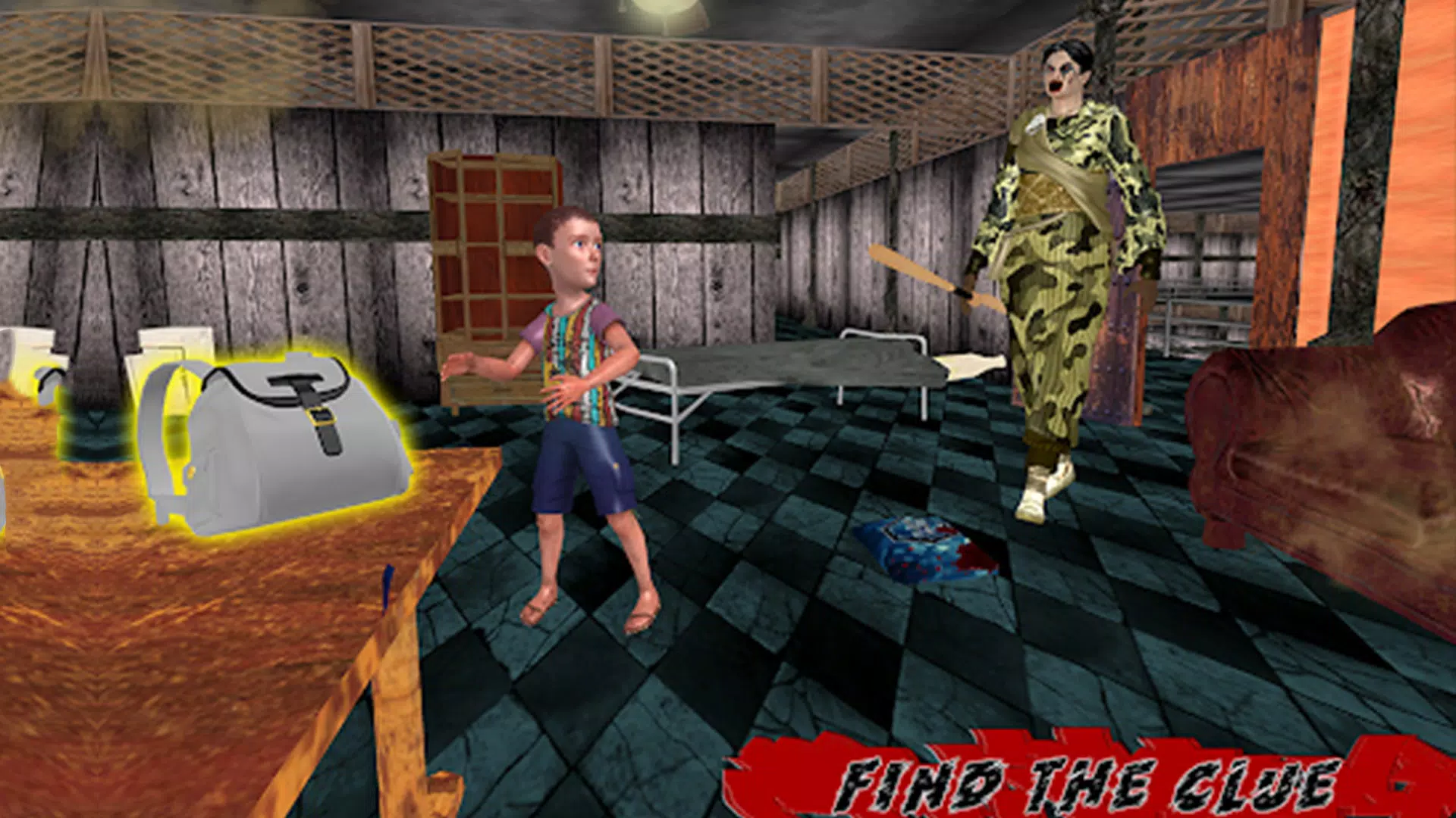 Army Granny Scary Ghost 3D 螢幕截圖 3