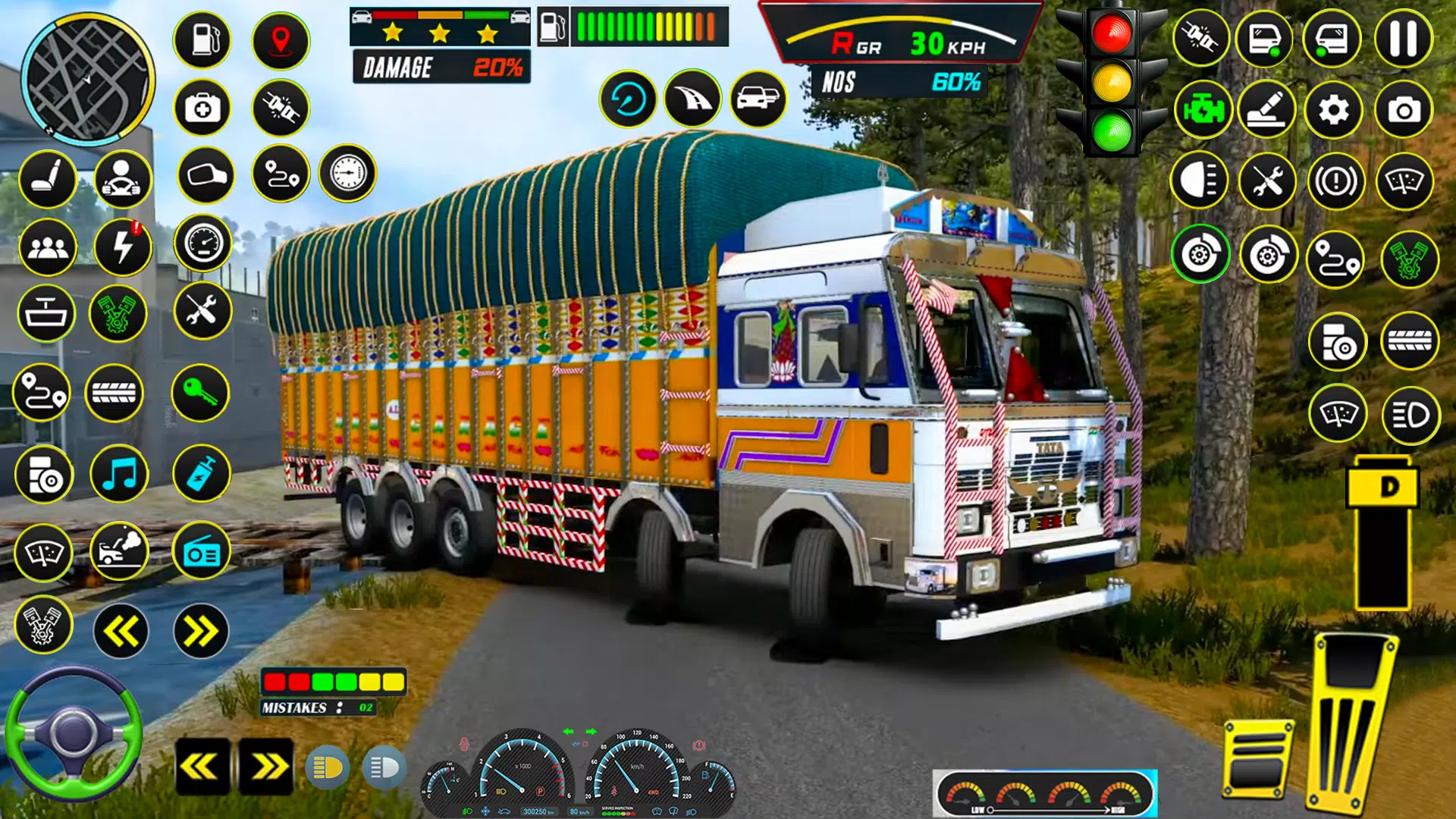 Indian Larry Truck Driving 3D Tangkapan skrin 0