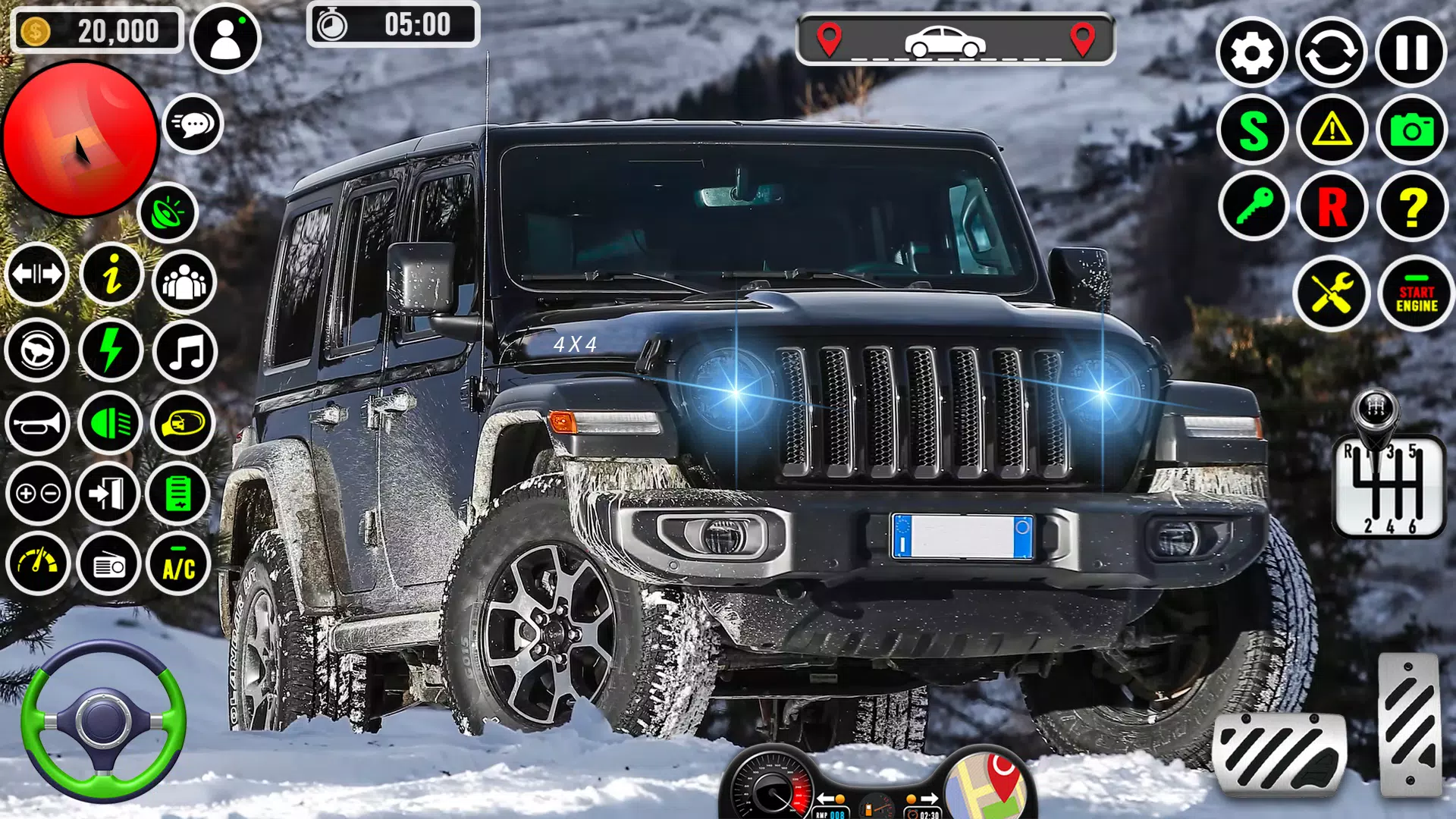 Jeep Driving Game: SUV Jeep 螢幕截圖 1