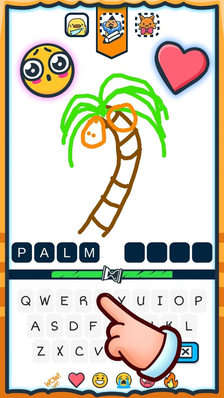 Draw and Guess - Multiplayer 螢幕截圖 1