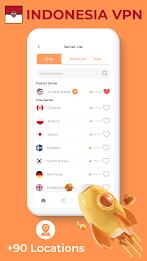 Indonesia VPN - Private Proxy 螢幕截圖 2