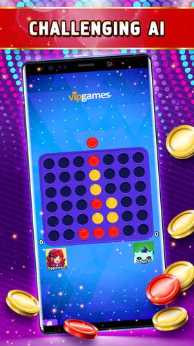 4 in a Row Board Game ภาพหน้าจอ 1