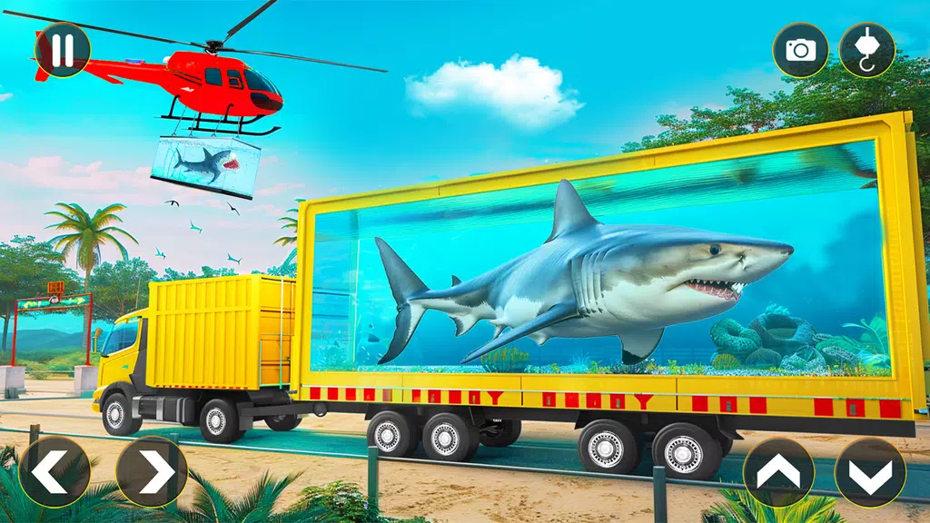 Sea Animal Transport Truck Sim Capture d'écran 2
