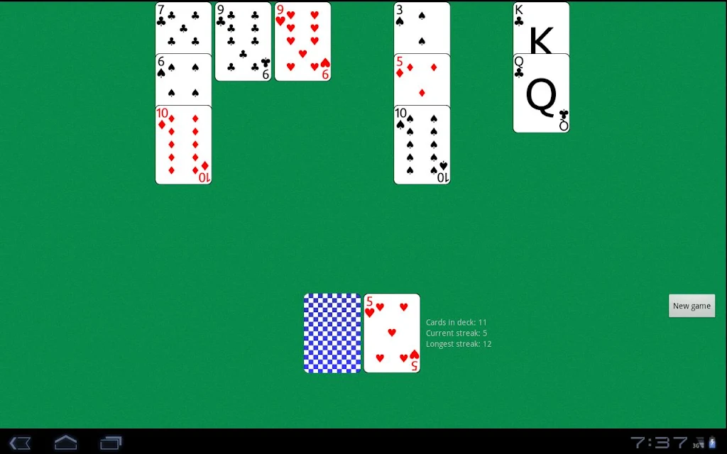 Solitaire Golf HD by CP apps Capture d'écran 1