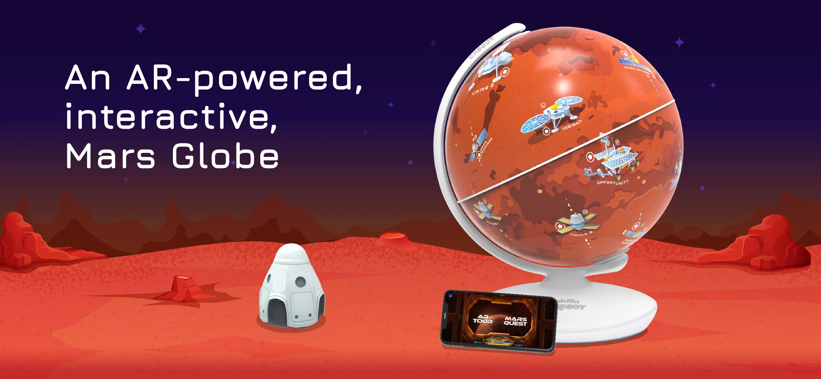 Orboot Mars AR by PlayShifu Zrzut ekranu 0