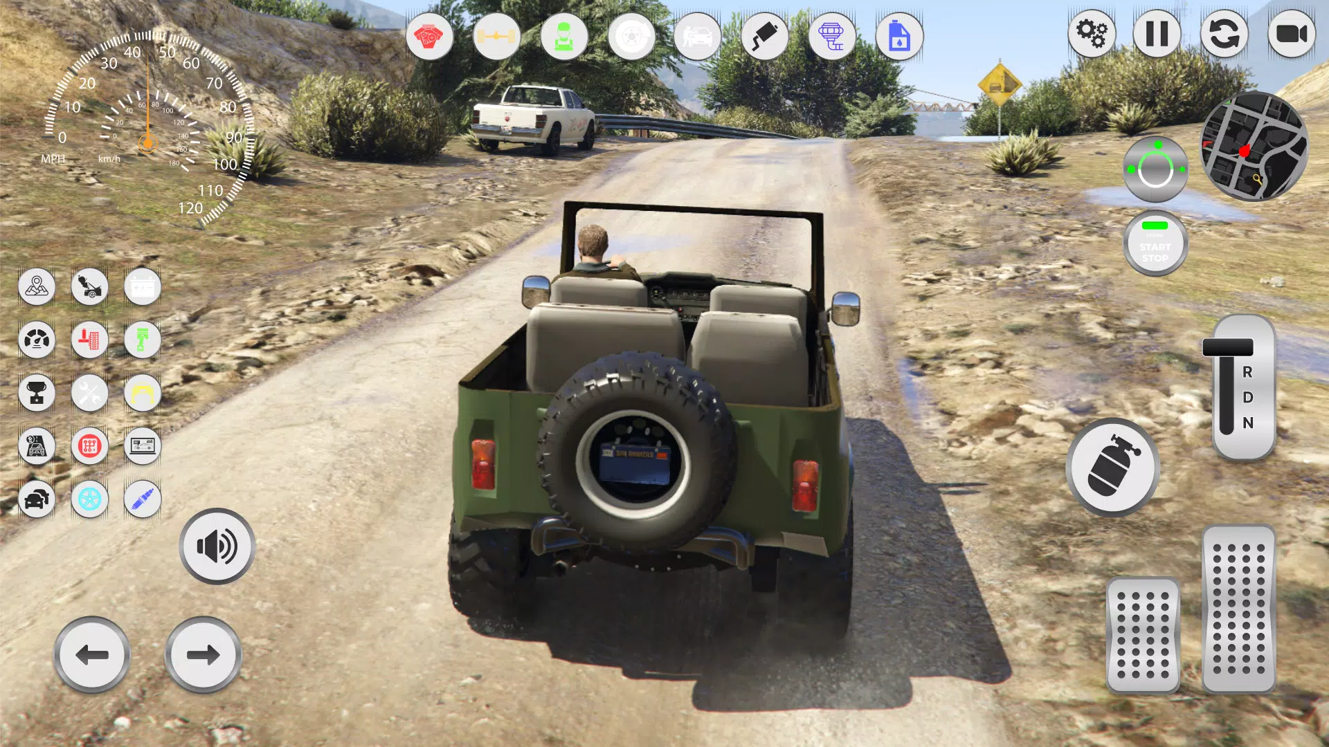 UAZ Hunter 4x4 Russian SUV Schermafbeelding 0
