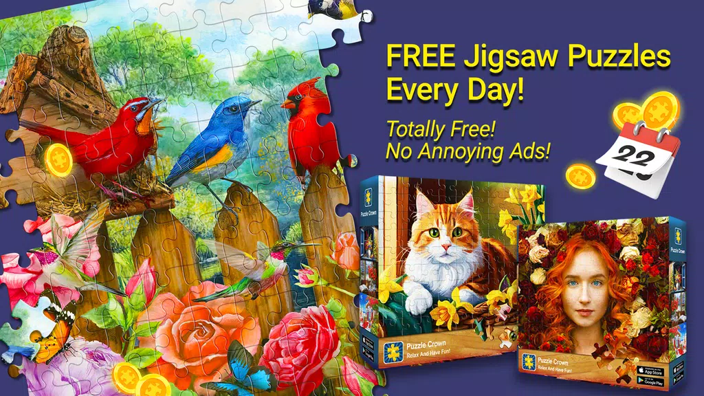 Jigsaw Puzzles Crown: HD Games 螢幕截圖 0