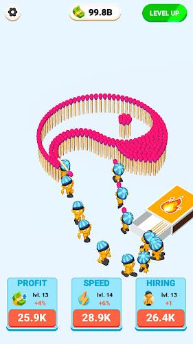 Matches Craft - Idle Game Screenshot 0