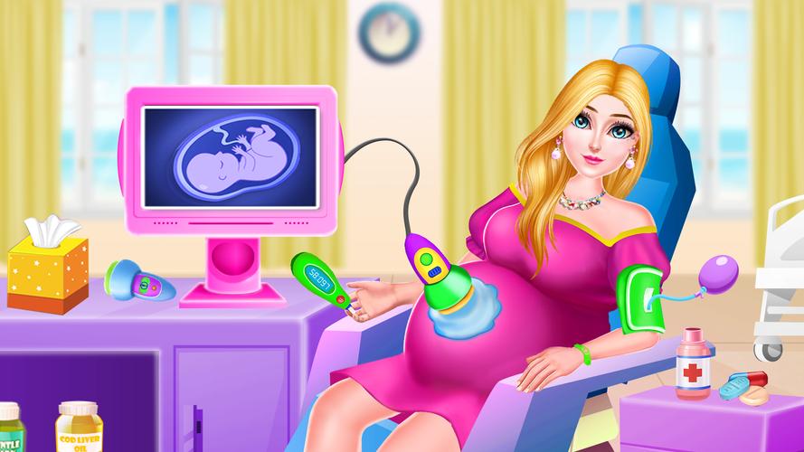 Pregnant Mommy Games Pregnancy Captura de tela 0