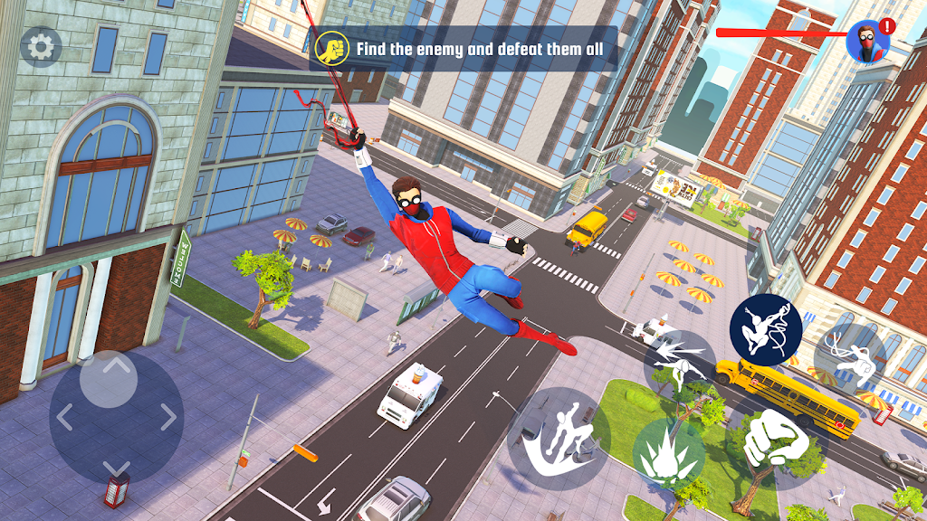 Spider Fighting: Hero Game Zrzut ekranu 3