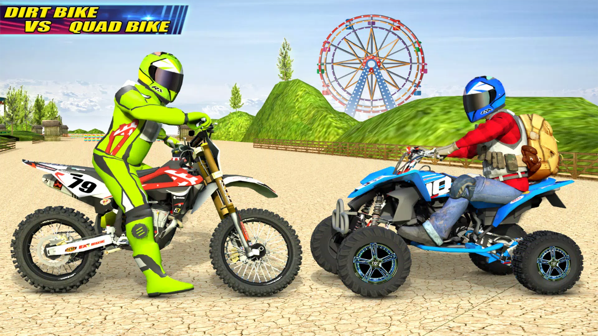 Motocross Dirt Bike Race Game Capture d'écran 1