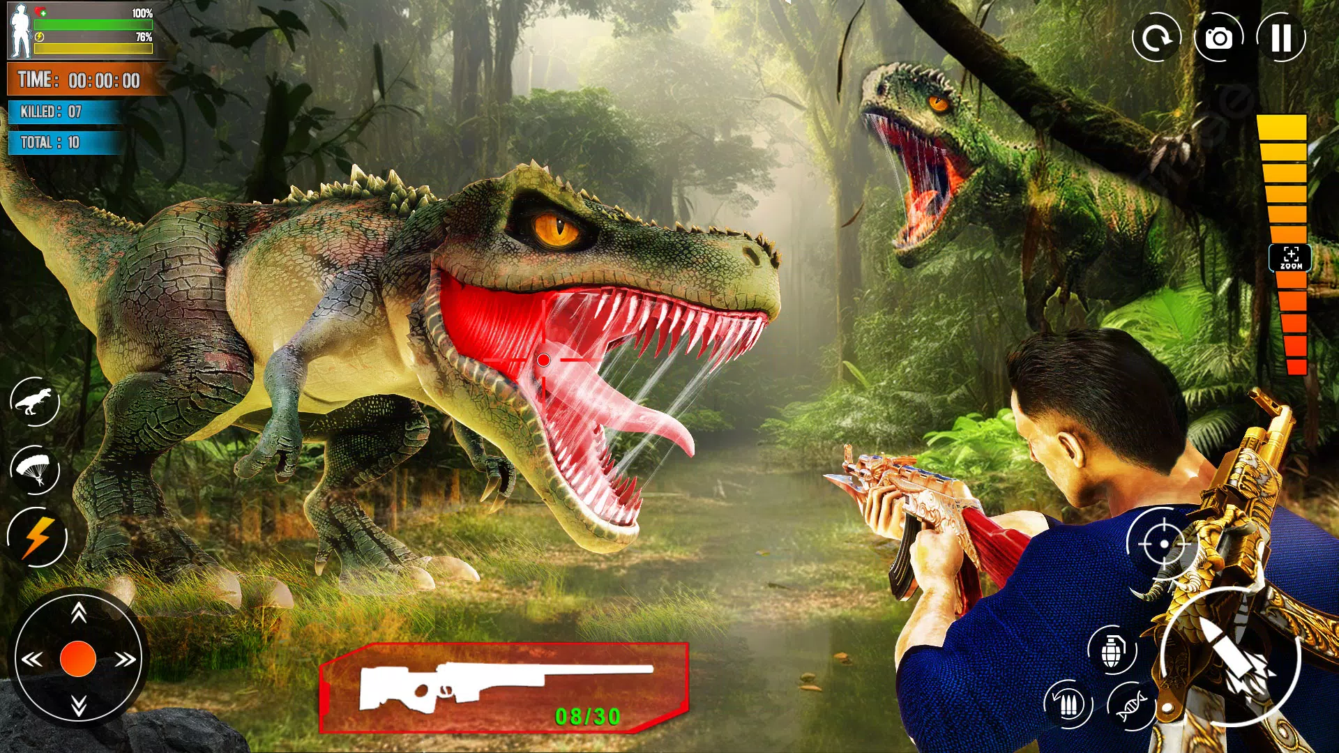 Wild Dinosaur Hunting Games Capture d'écran 3