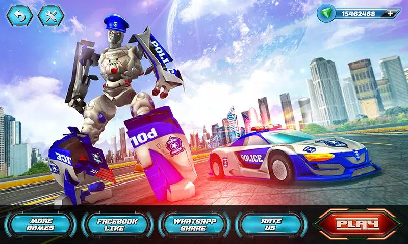 US Police Robot Car Revenge 스크린샷 0