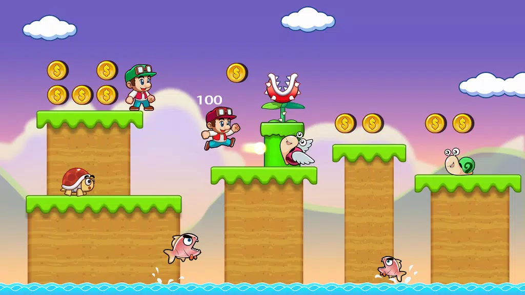 Super Billy's World:Jump & Run 螢幕截圖 2
