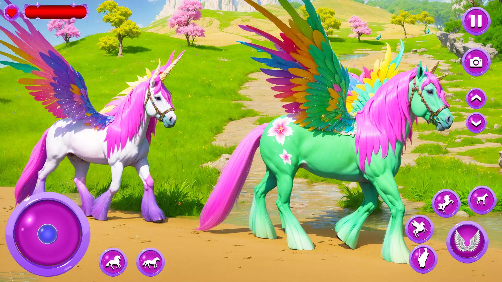 My Unicorn Flying Horse Care Captura de tela 1