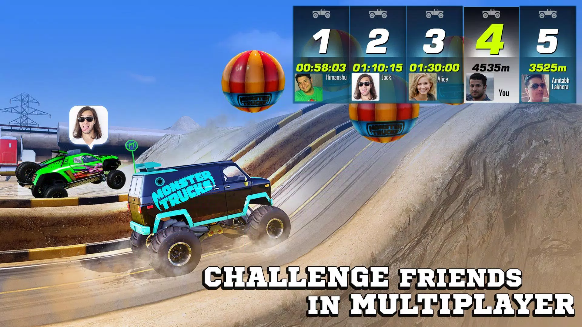 Monster Truck Xtreme Racing 螢幕截圖 1
