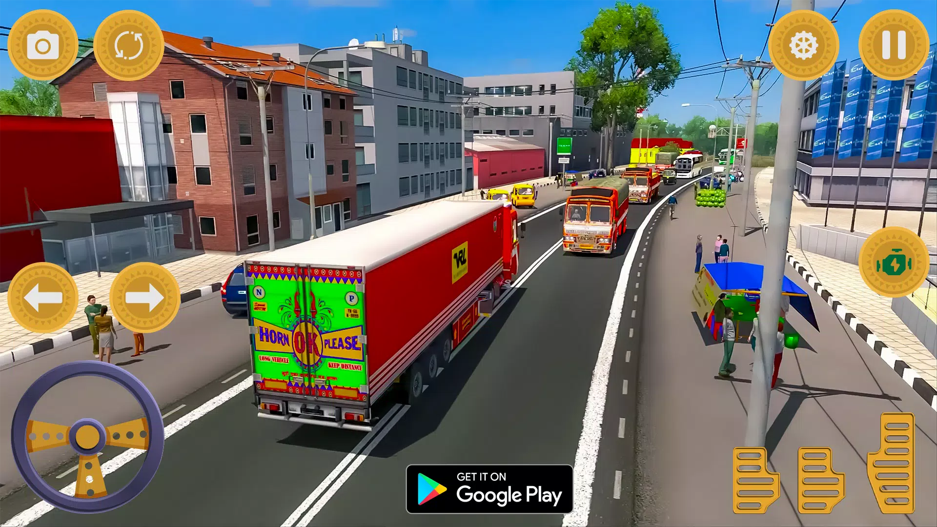 Indian Truck Cargo Simulator 螢幕截圖 3