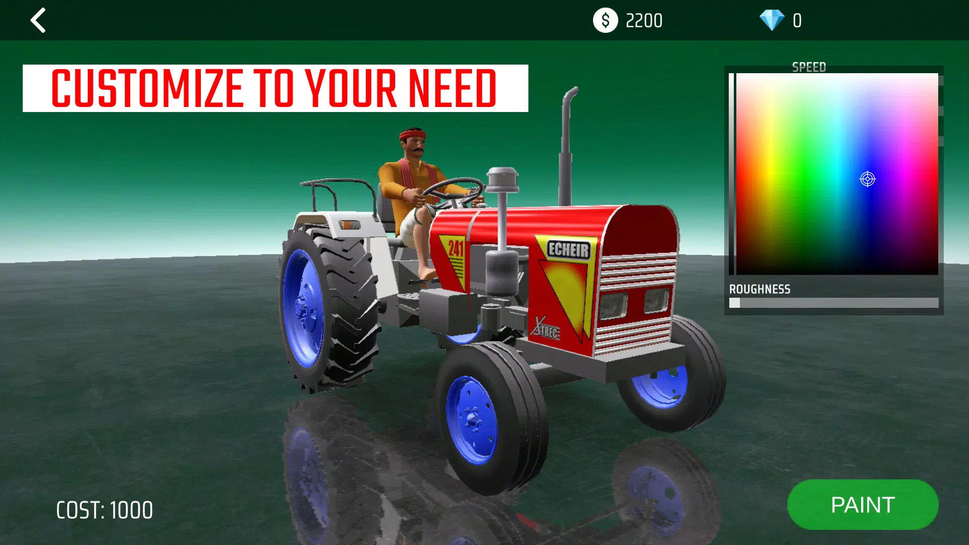 Indian Tractor PRO Simulation 螢幕截圖 2