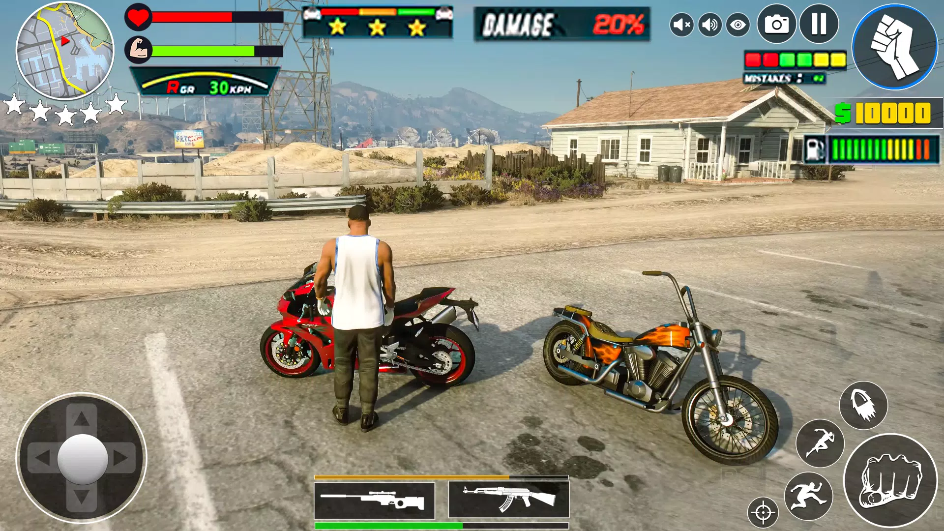 Vegas City Gangster Crime Game 螢幕截圖 2