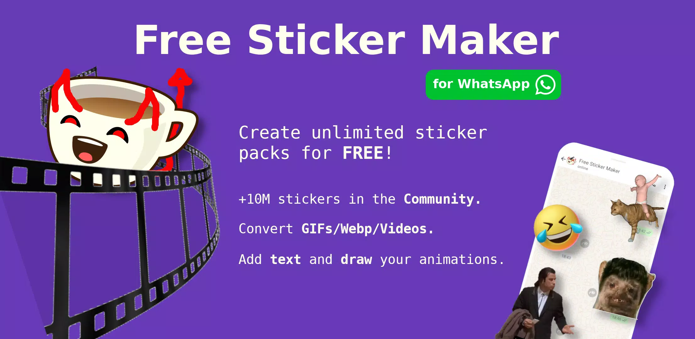 Animated Sticker Maker (FSM) 螢幕截圖 0