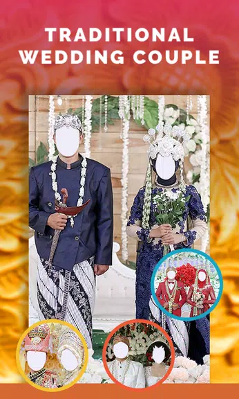 Traditional Wedding Couple स्क्रीनशॉट 3
