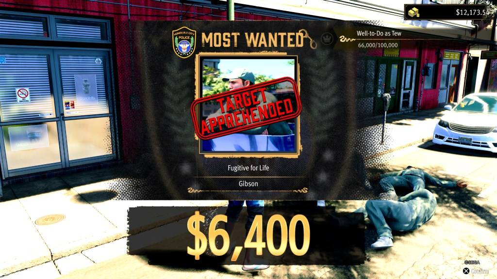 像龍一樣的賞金完成屏幕:夏威夷海盜Yakuza