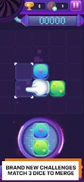 Beat Dice - Dice Merge Puzzle 螢幕截圖 1