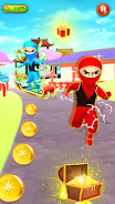 Ninja Runner 3D: Dash Run Game स्क्रीनशॉट 2
