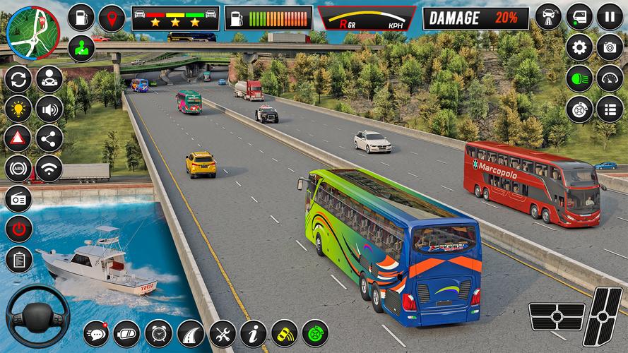 US Bus Simulator Driving Game 螢幕截圖 0