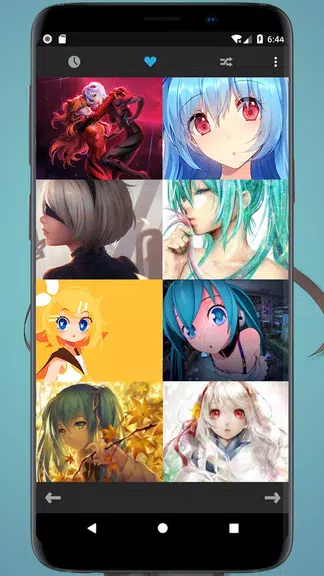 Beauty Anime Girls Wallpapers स्क्रीनशॉट 2