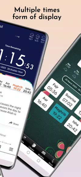 Schermata Azan Time Pro - Quran & Qiblah 1