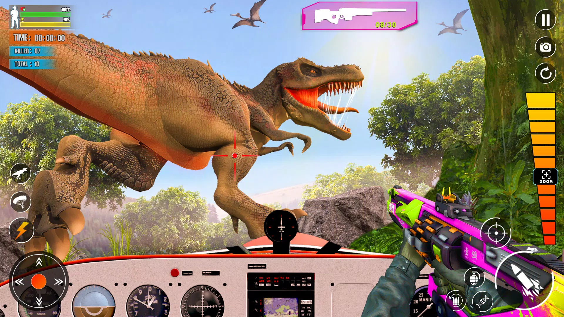 Wild Dinosaur Hunting Games Capture d'écran 2