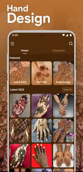 Latest Mehndi Design For Girls 螢幕截圖 3