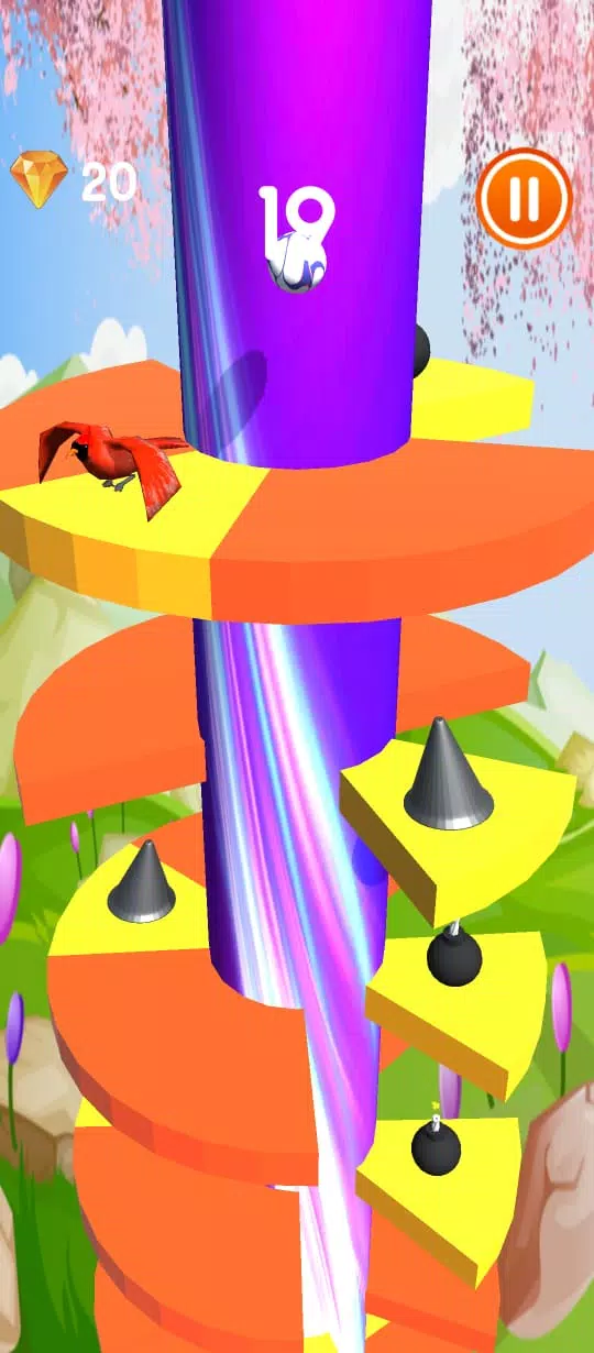 Tower Jumping ball 螢幕截圖 0