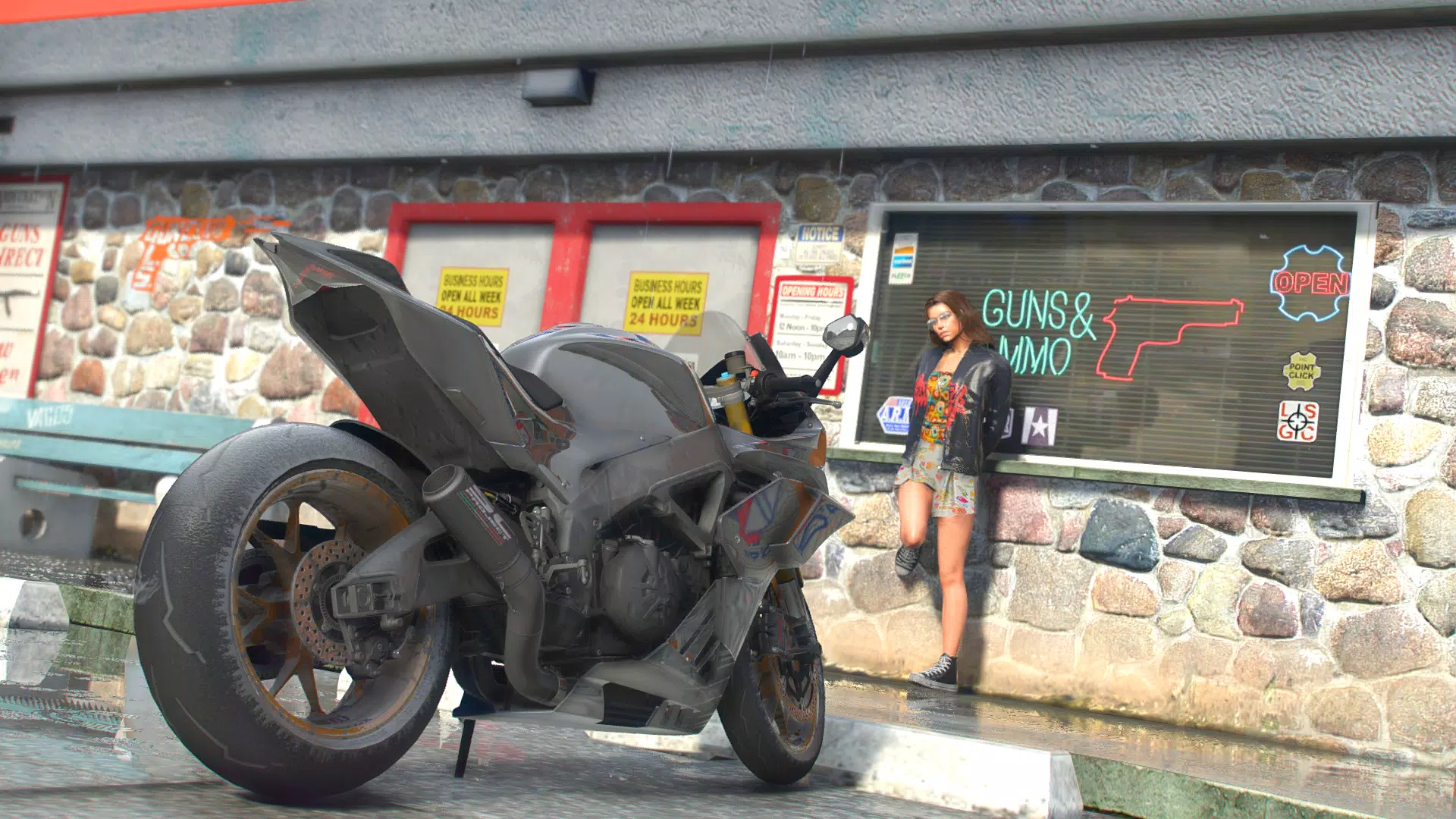 Xtreme Bike Driving Moto Games Скриншот 1