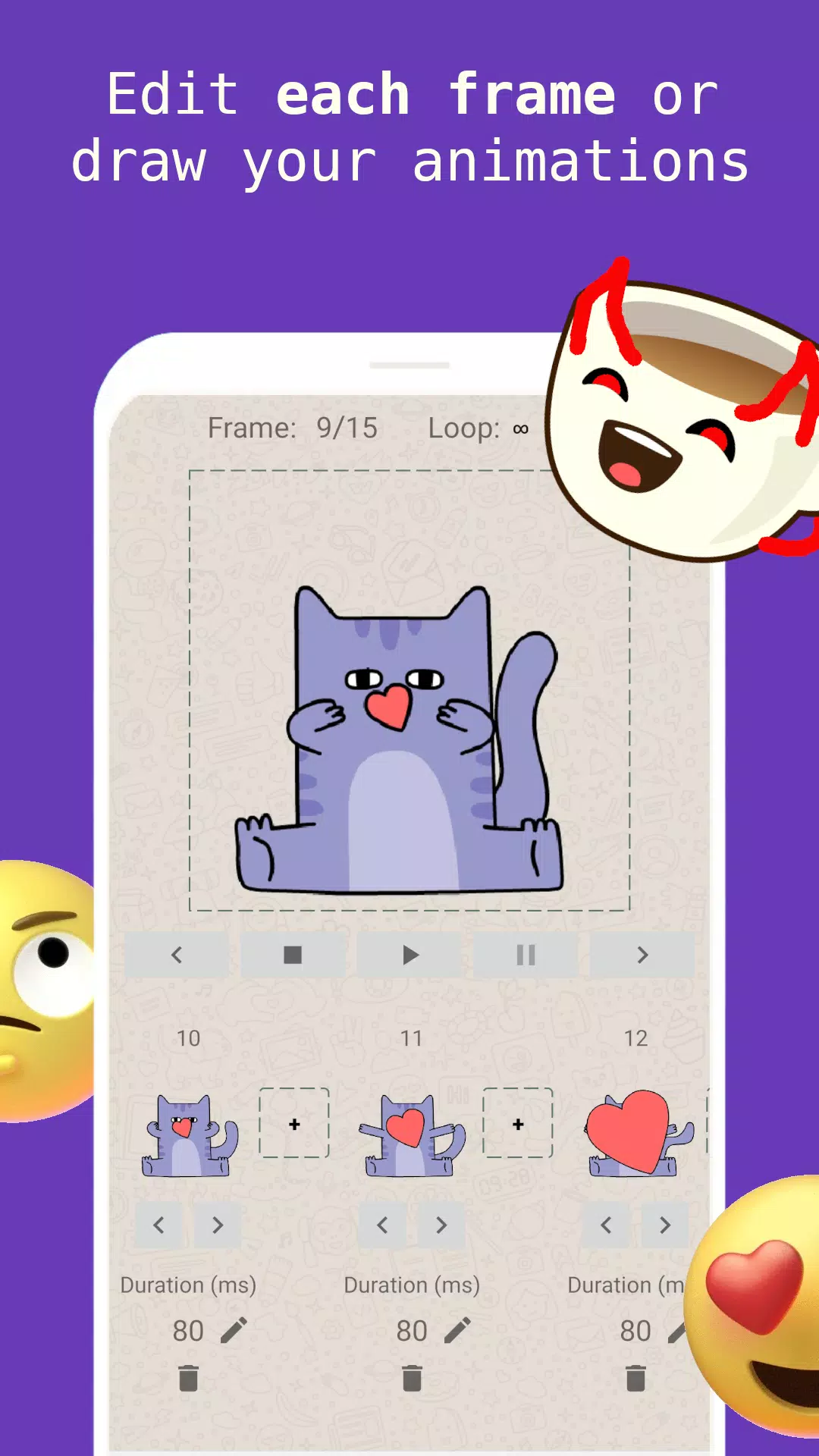 Animated Sticker Maker (FSM) 螢幕截圖 2
