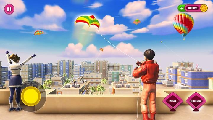 Pipa Combate Kite Flying 3D Schermafbeelding 3