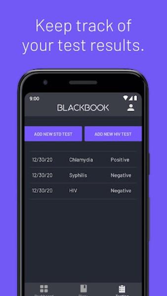 BlackBook Screenshot 0