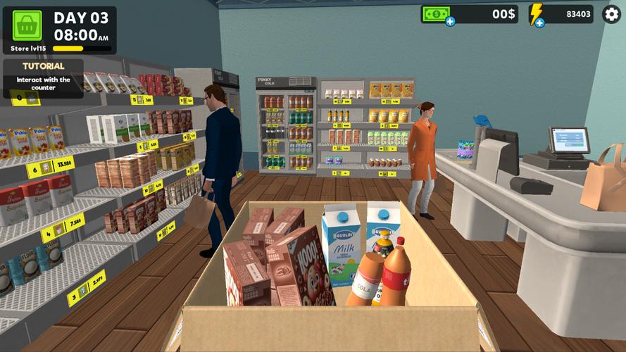 Supermarket Simulator Game 3D 螢幕截圖 0